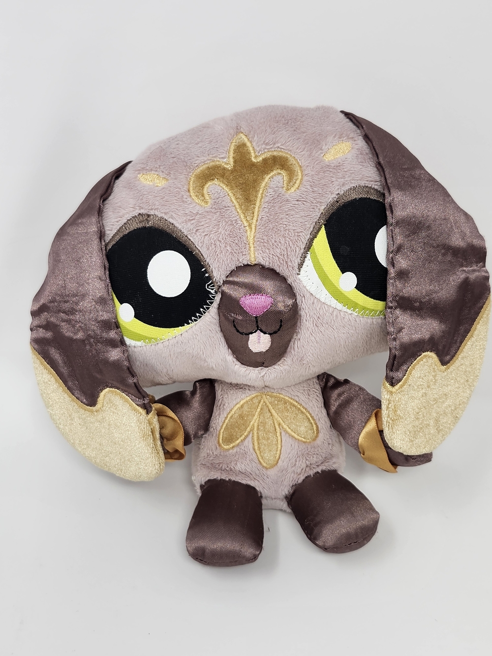Vintage Littlest Pet Shop Sassiest Dog Plush 2008 LPSO Hasbro Y2K Collectible
